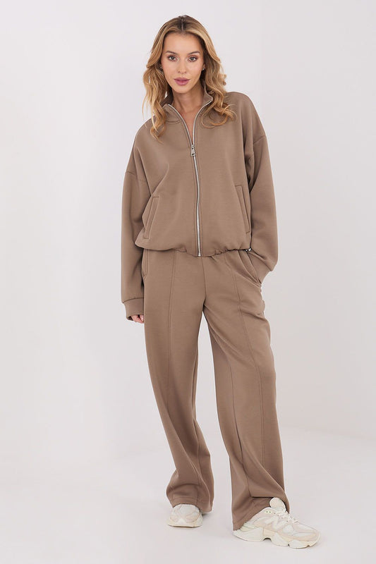 Spodnie Dresowe Model SM-SP-A1561.25 Dark Beige - Factory Price