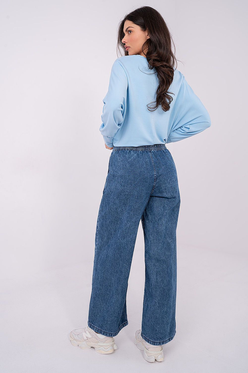 Spodnie Jeansy Damskie Model D80038BB62627M327 Dark Blue - Sublevel