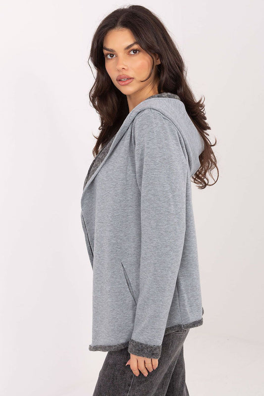 Bluza Damska Model D68450M01066D3 Grey - Sublevel