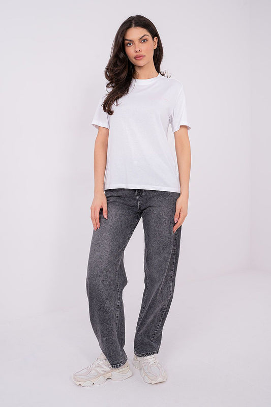 Tshirt Damski Model D12022M02853A White - Sublevel