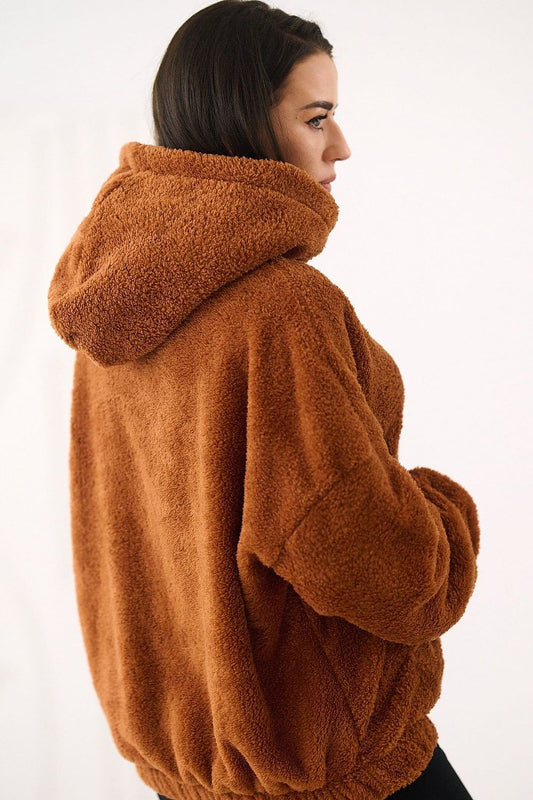 Bluza Damska Model CS-BL-BT1029.97P Light Brown - Factory Price