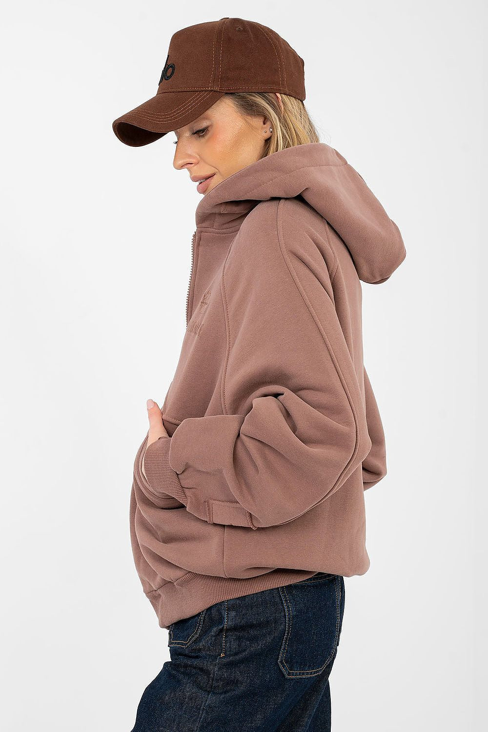 Bluza Damska Model NS-BL-NS2566.15 Brown - Factory Price
