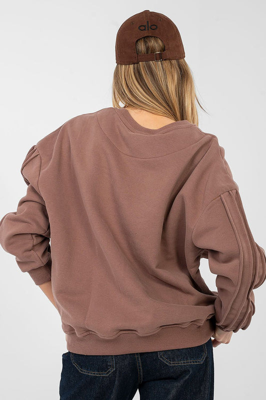Bluza Damska Model NS-BL-NS2548.05 Brown - Factory Price
