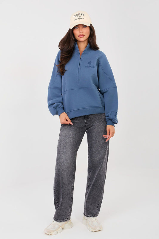 Bluza Damska Model NS-BL-NS2579.11 Dark Blue - Factory Price