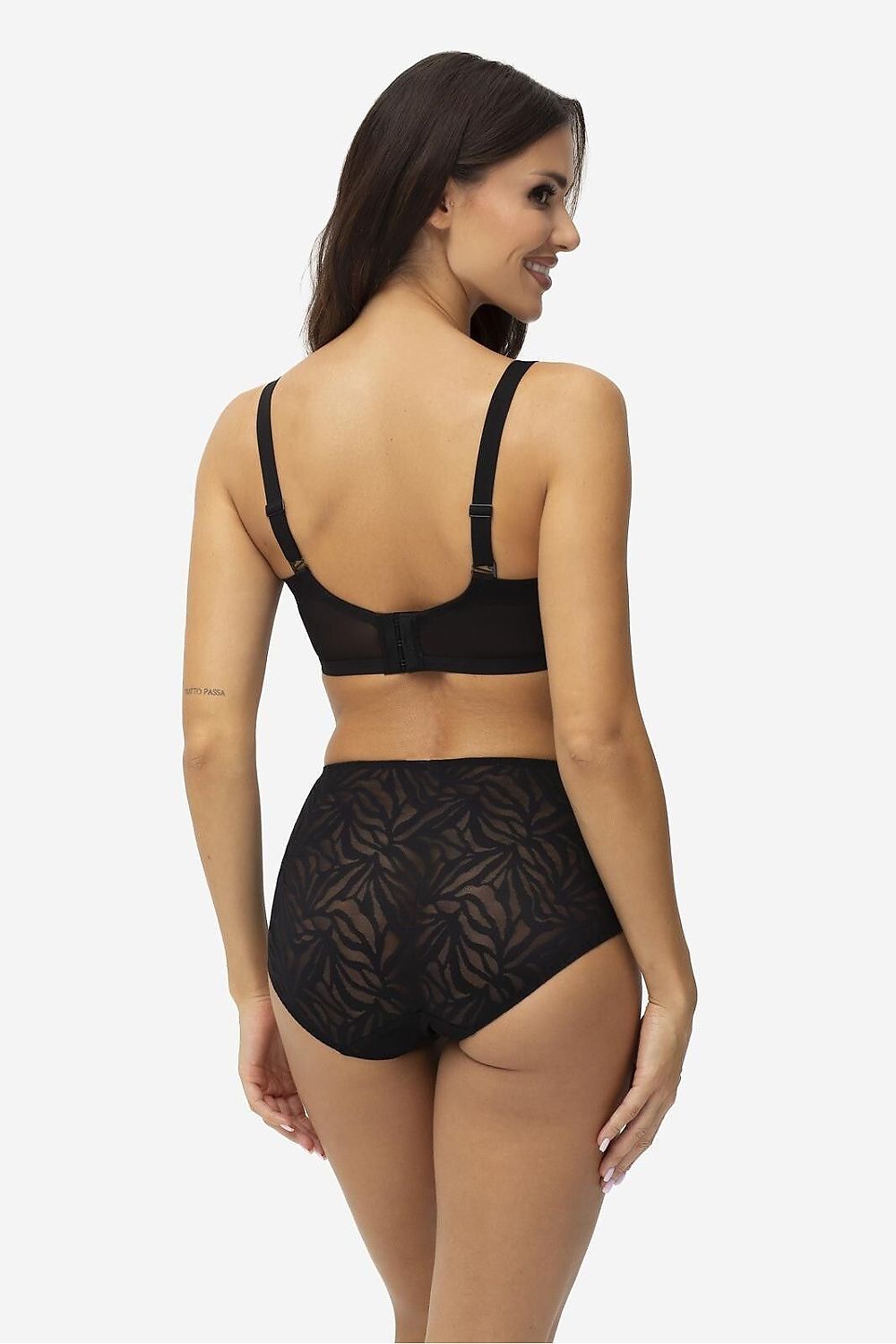 Biustonosz push up Biustonosz Usztywniany Model Fuller Black - Gatta