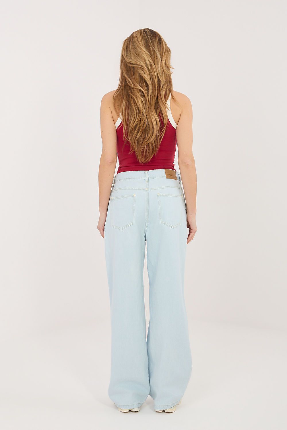 Spodnie Jeansy Damskie Model D80033BB62629L221 Light Blue - Sublevel