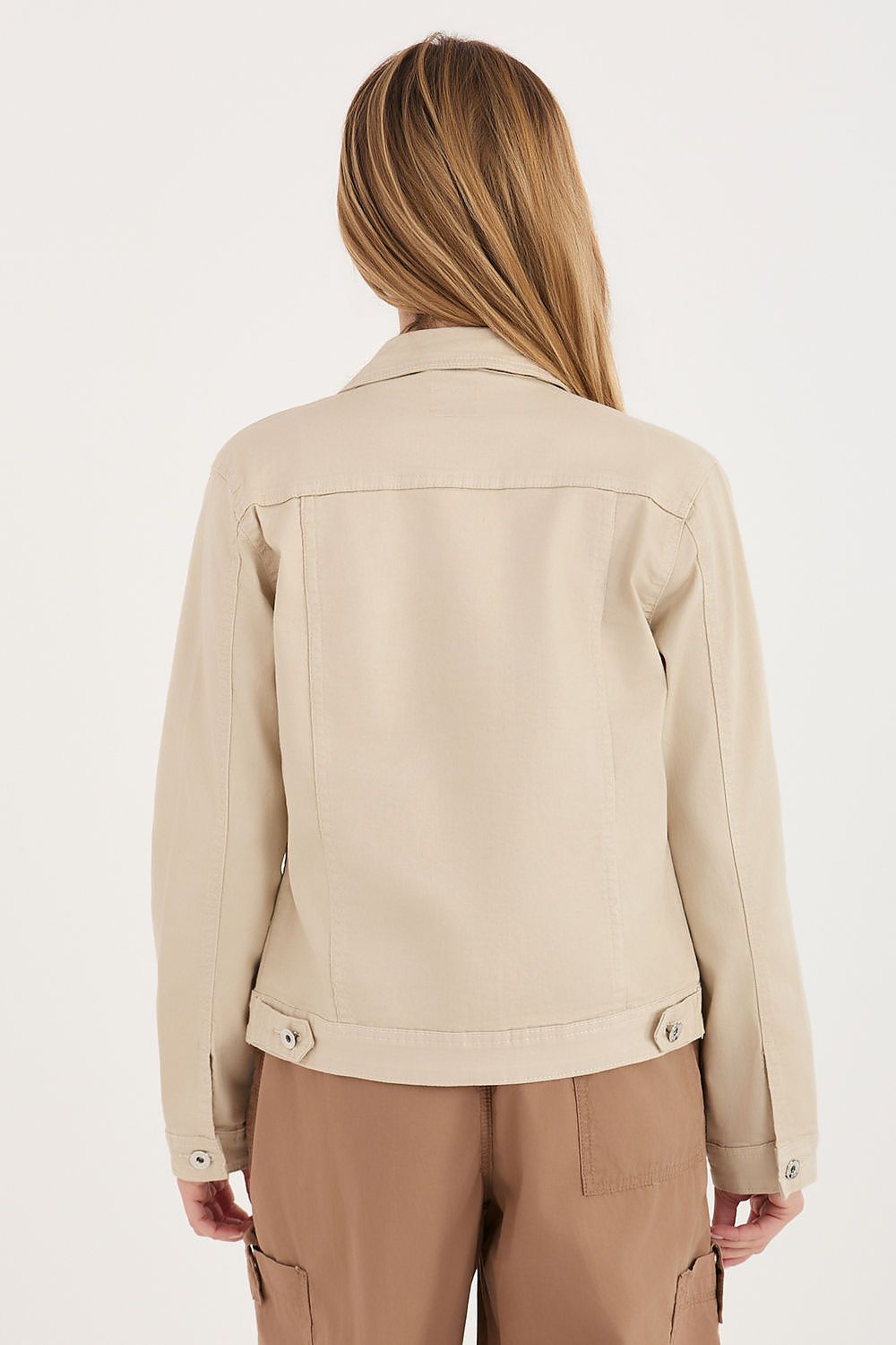 Kurtka Damska Model HM-KR-BS6517-2.16P Beige - Factory Price