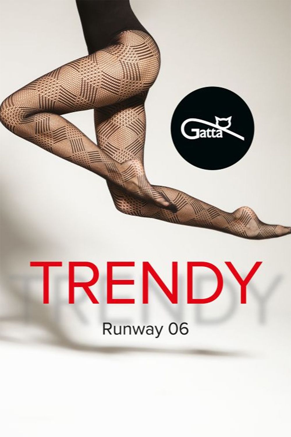   Rajstopy Model Runway 06 Nero Black - Gatta 