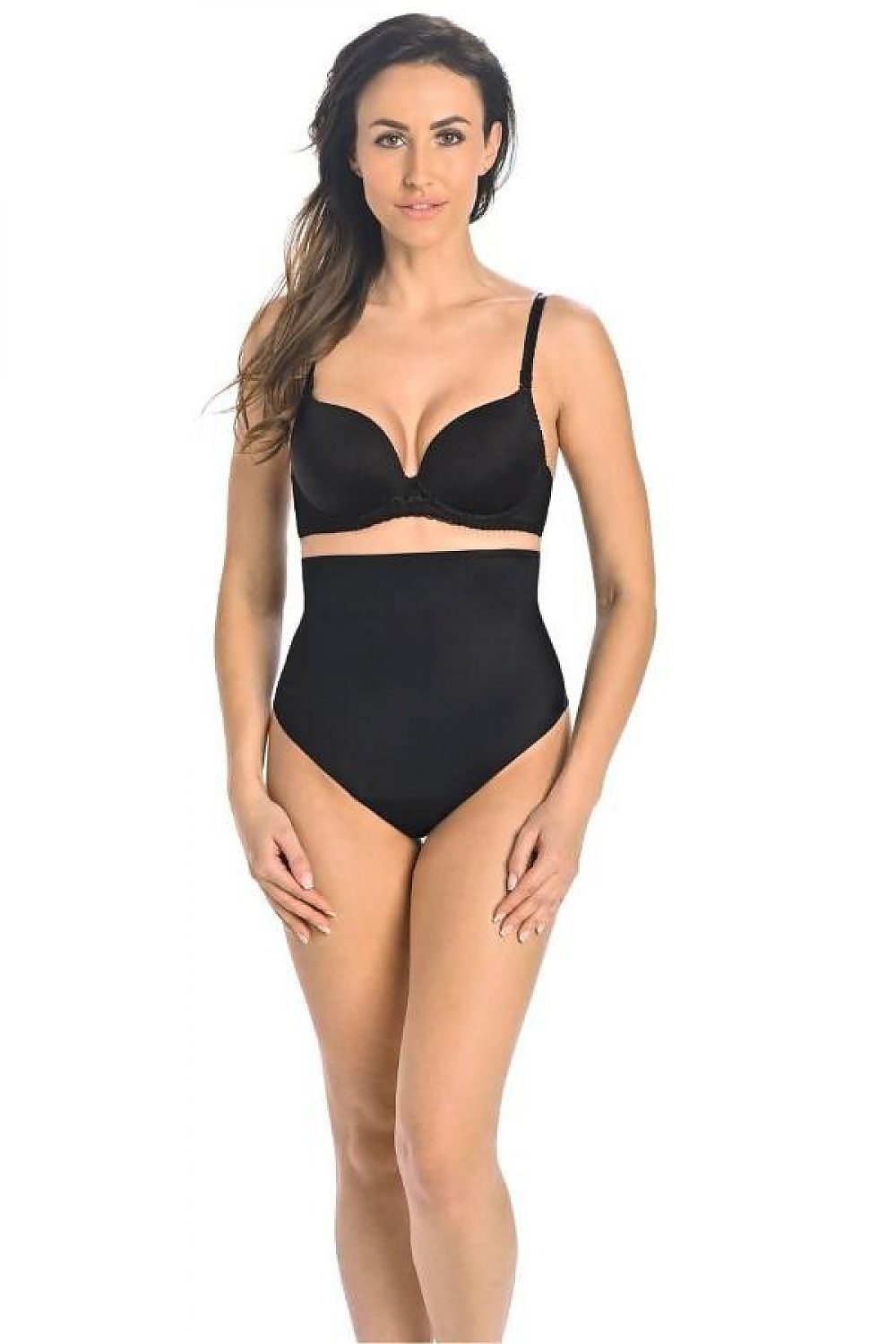   Stringi wyszczuplające Model Lizzy 7148 Black - Teyli 
