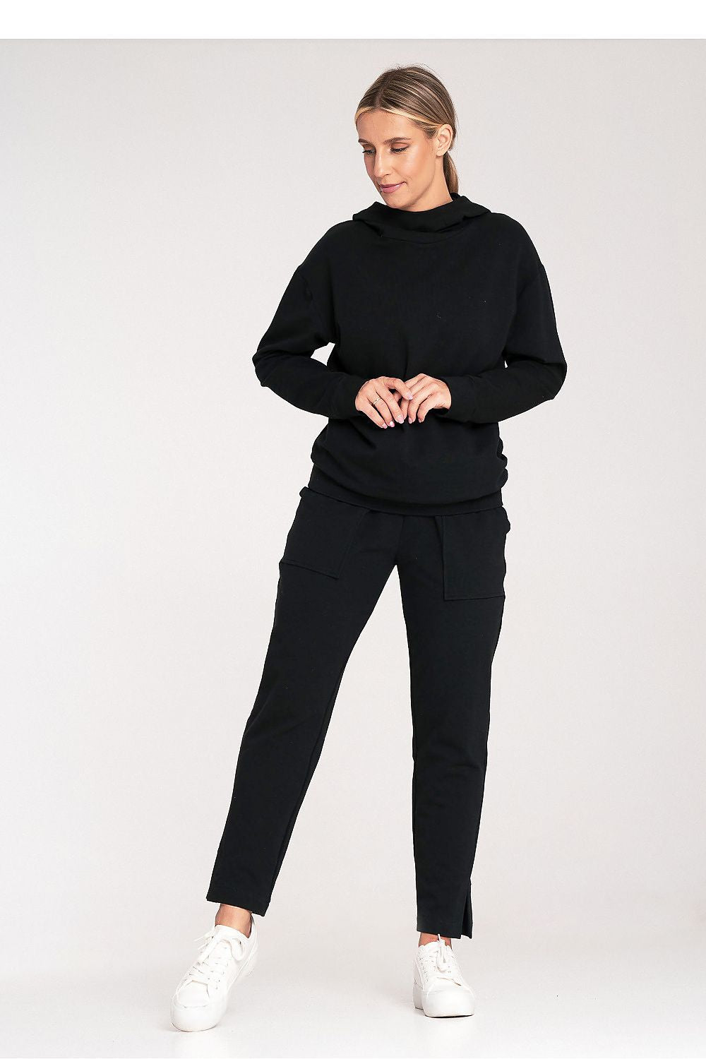   Bluza Damska Model M1034 Black - Figl 