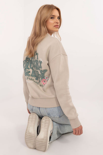   Bluza Damska Model D10600T02568G Beige - Sublevel 
