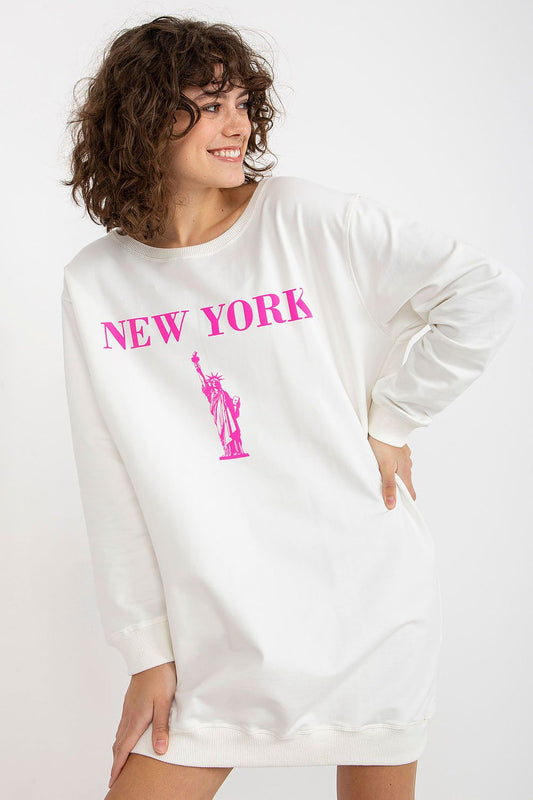   Bluza Damska Model VI-BL-3212.15X White/Pink - Factory Price 