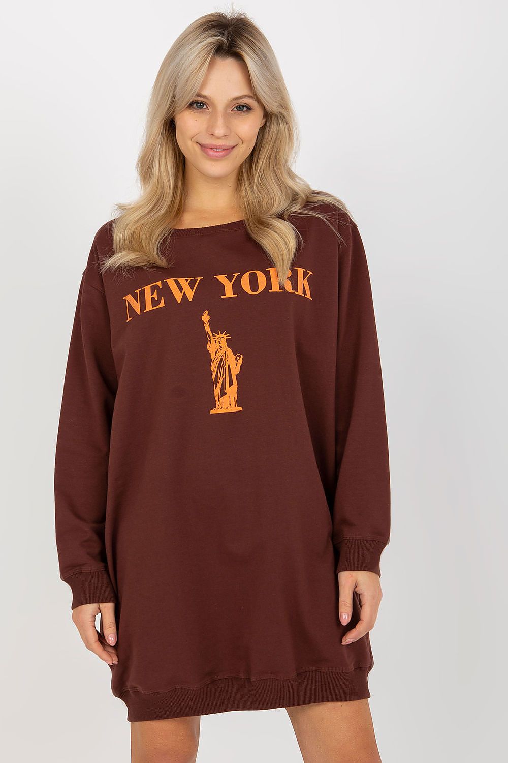   Bluza Damska Model VI-BL-3212.15X Brown/Orange - Factory Price 