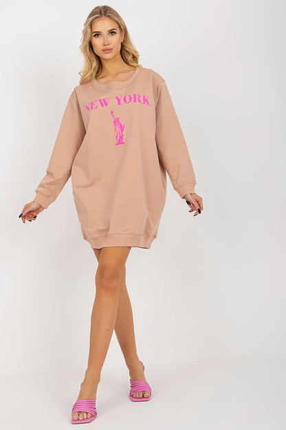   Bluza Damska Model VI-BL-3212.15X Beige/Pink - Factory Price 