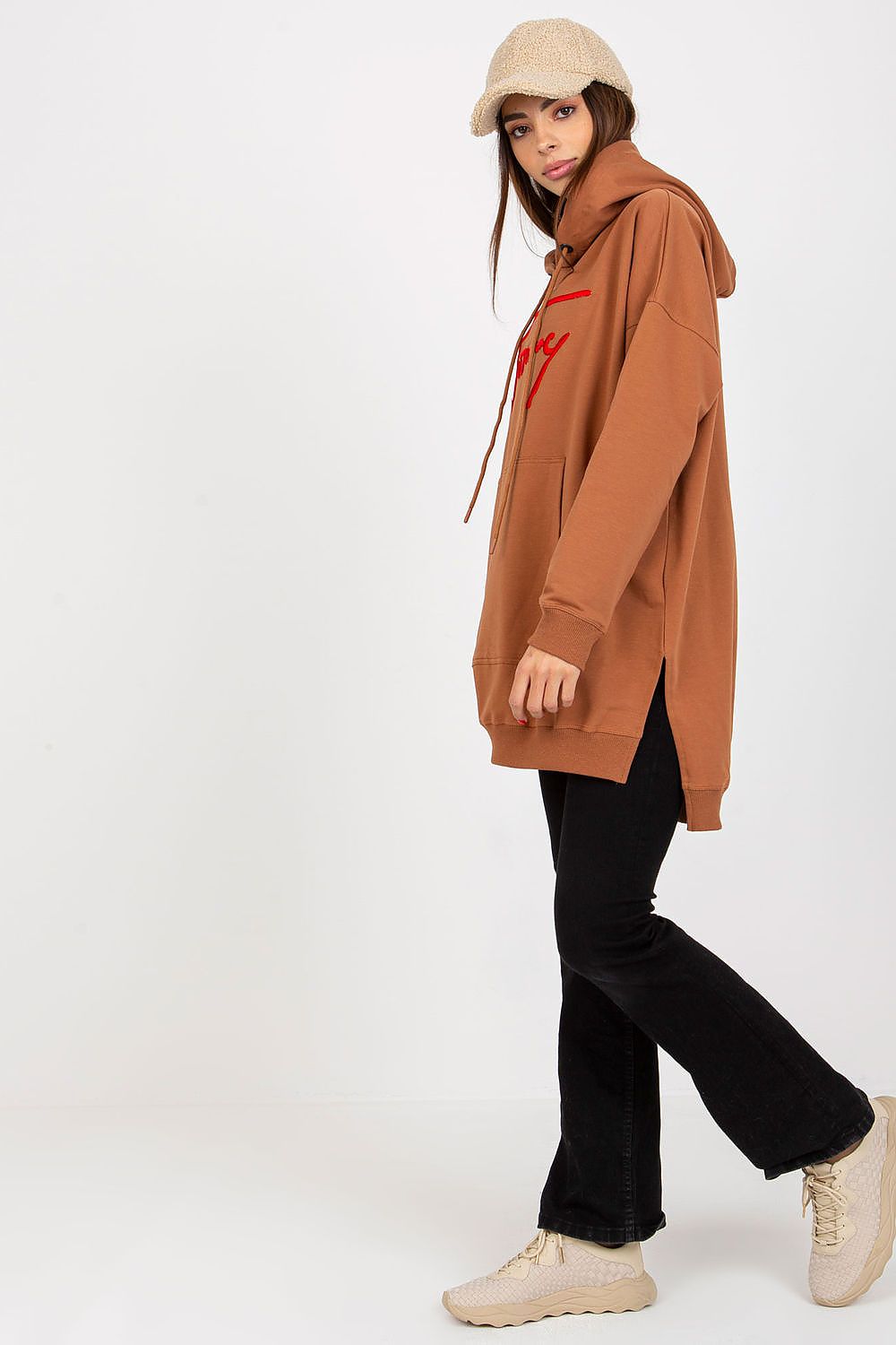   Bluza Damska Model VI-BL-335.25X Light Brown - Factory Price 