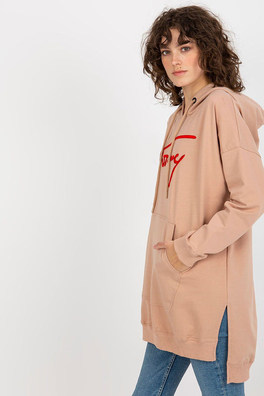   Bluza Damska Model VI-BL-335.25X Dark Beige - Factory Price 
