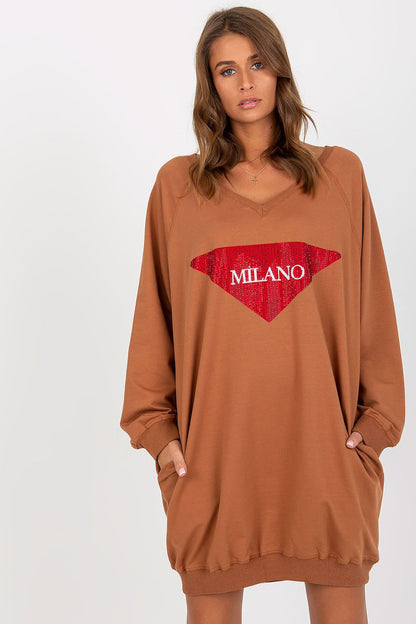   Bluza Damska Model VI-BL-3113.73P Light Brown - Factory Price 