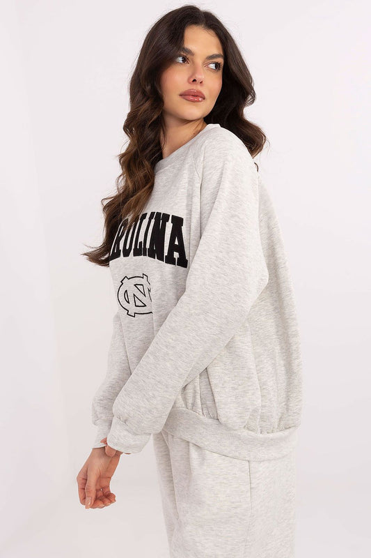   Bluza Damska Model EM-BL-857-1.02X Light Grey - Factory Price 