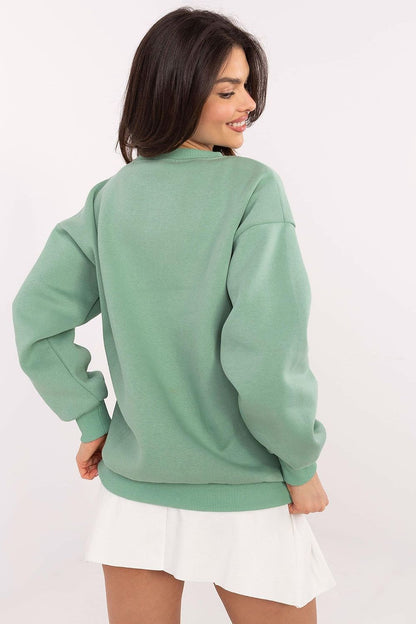   Bluza Damska Model EM-BL-617-16.01X Pistacja - Factory Price 