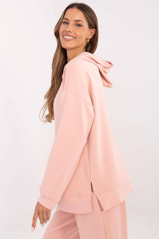   Bluza Damska Model DHJ-BL-20510.68 Brzoskwinia - Italy Moda 