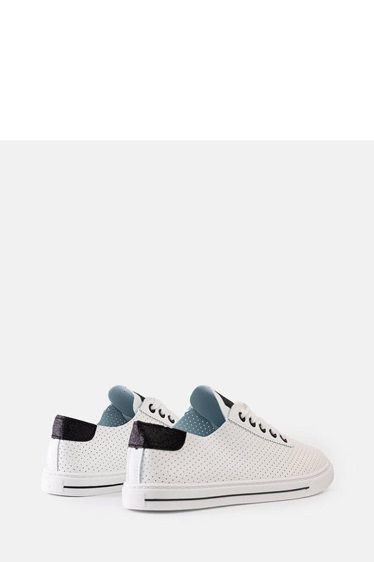   Białe perforowane sneakersy Ruala - Solea 