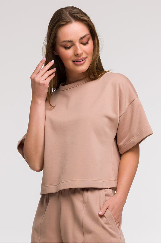   Bluza Damska Model B294 Mocca - BeWear 