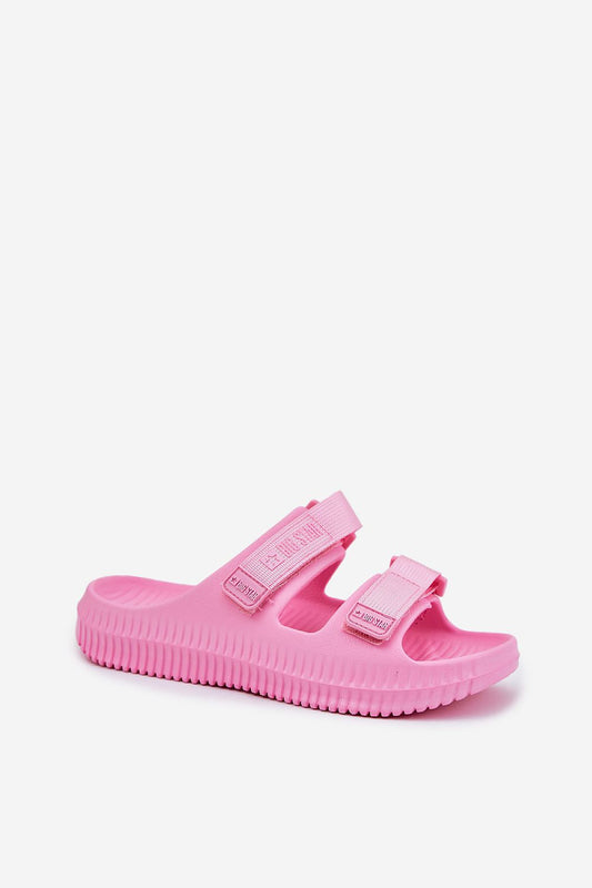  Sandał Klapki Model Big Star RR274A528 Pink - Step in style 