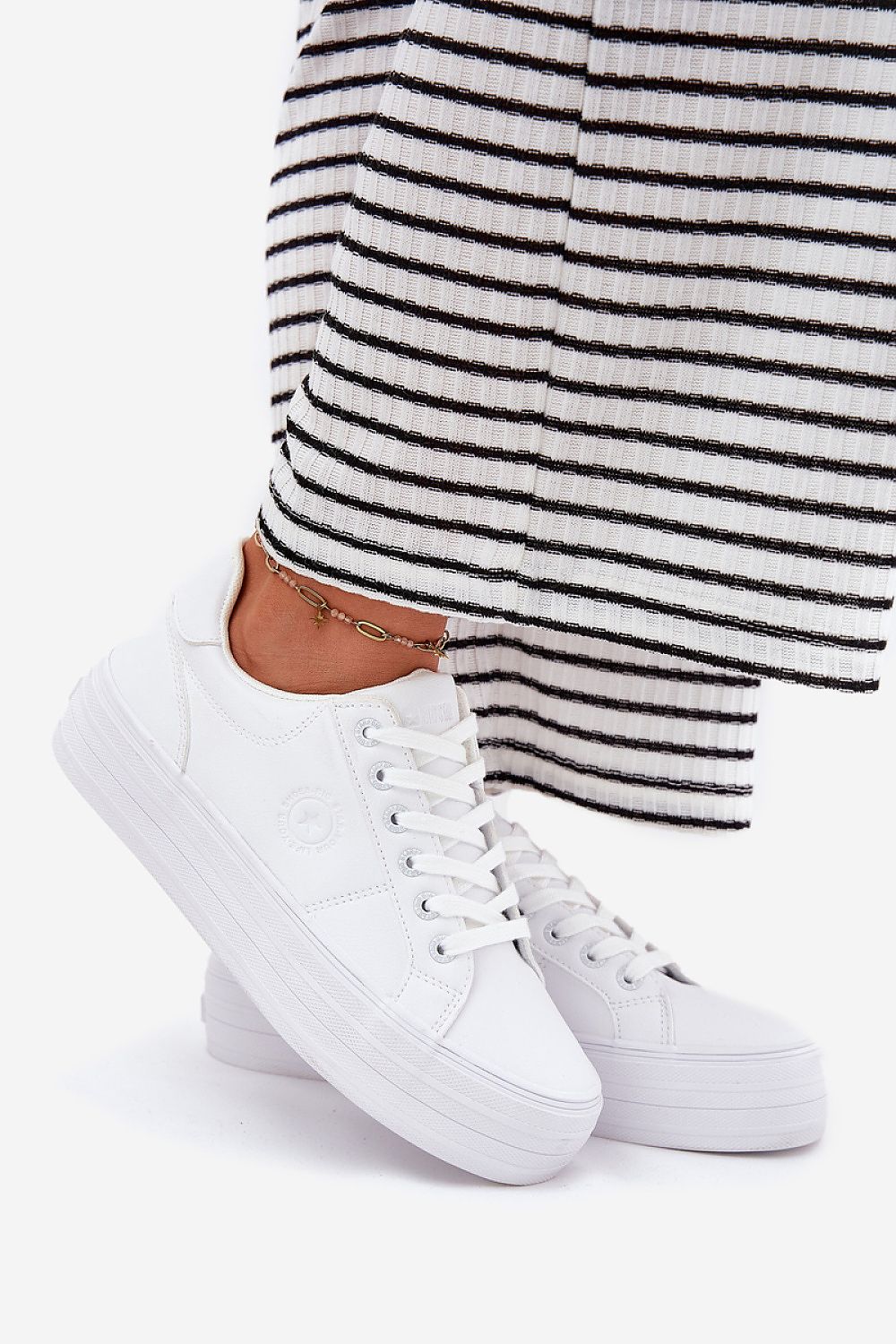   Trampki Model Big Star RR274298 White - Step in style 
