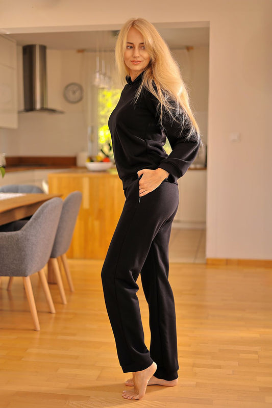  Spodnie Dres Model Brav Black - Mirale 