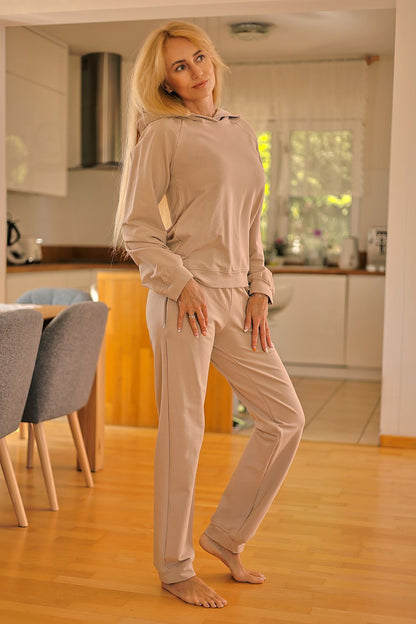  Spodnie Dres Model Brav Beige - Mirale 
