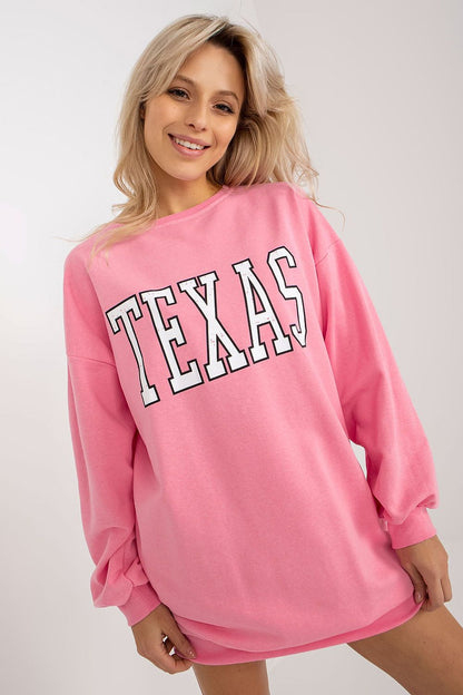   Bluza Damska Model EM-BL-U719.82P Pink - Ex Moda 