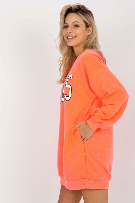   Bluza Damska Model EM-BL-U719.82P Fluo Orange - Ex Moda 