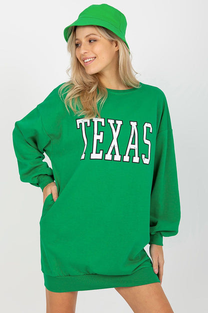   Bluza Damska Model EM-BL-U719.82P Green - Ex Moda 