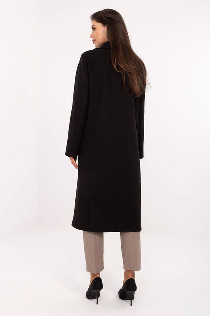   Płaszcz Damski Model IT-PL-80320.65 Black - Factory Price 