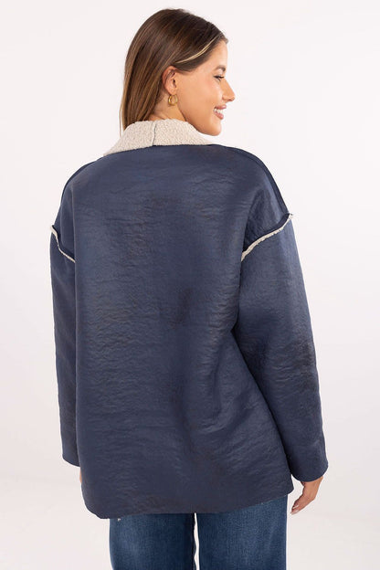   Kurtka Damska Model IT-KR-95616.66 Navy - Factory Price 