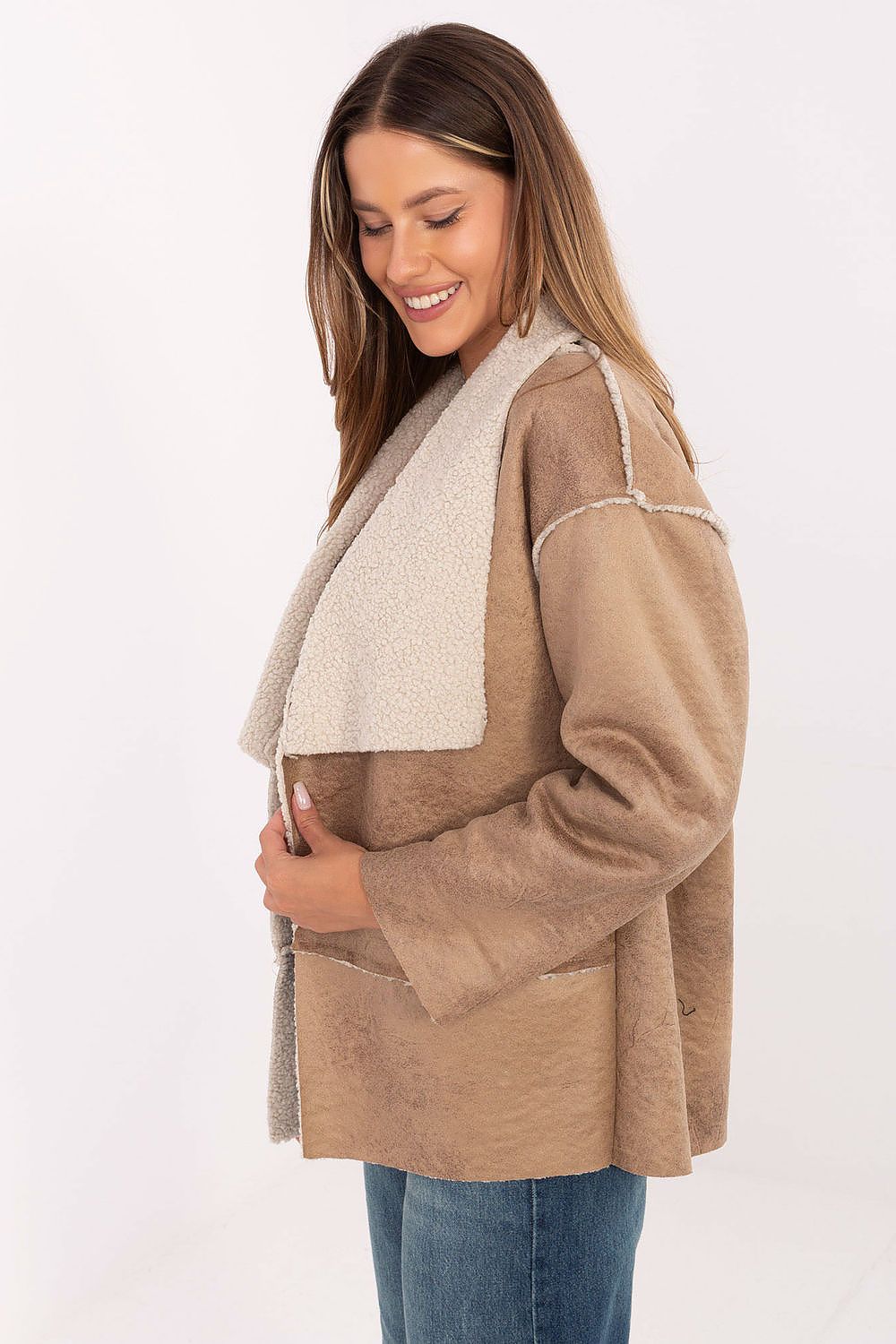   Kurtka Damska Model IT-KR-95616.66 Beige - Factory Price 