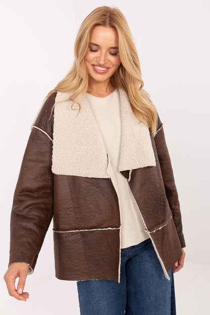   Kurtka Damska Model IT-KR-95616.66 Brown - Factory Price 