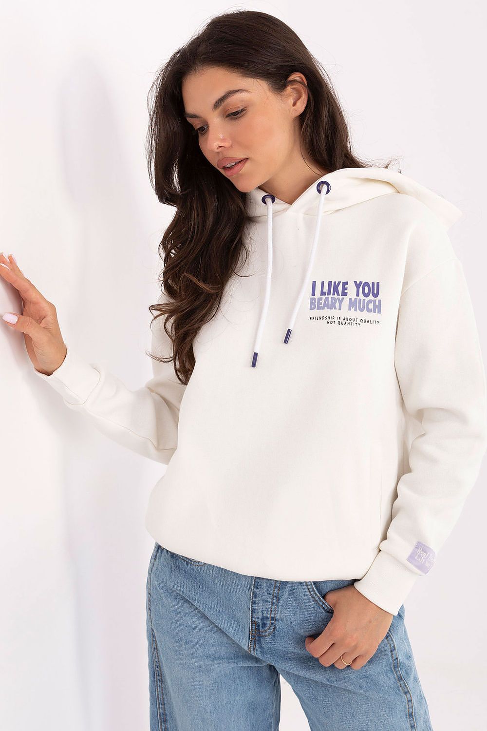   Bluza Damska Model D10600BI02420T White - Sublevel 