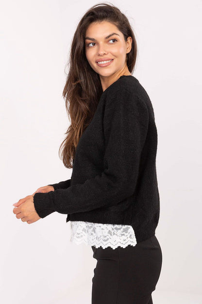  Sweter Damski Model PM-SW-F513.16 Black - Factory Price 