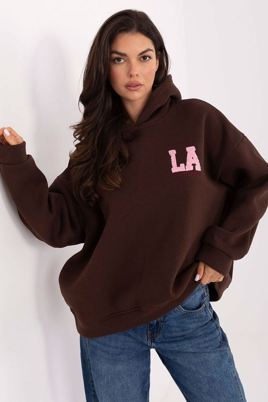   Bluza Damska Model IT-BL-H2492.66 Dark Brown - Factory Price 