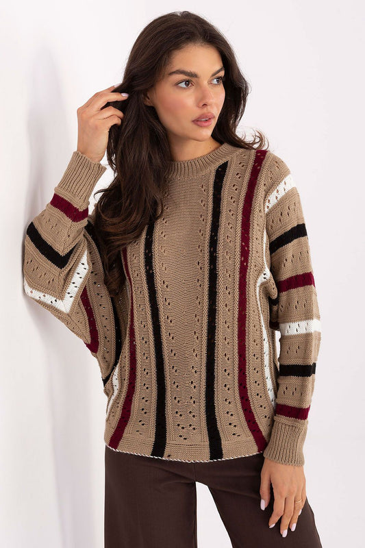   Sweter Damski Model IT-SW-93115.13 Beige - Factory Price 