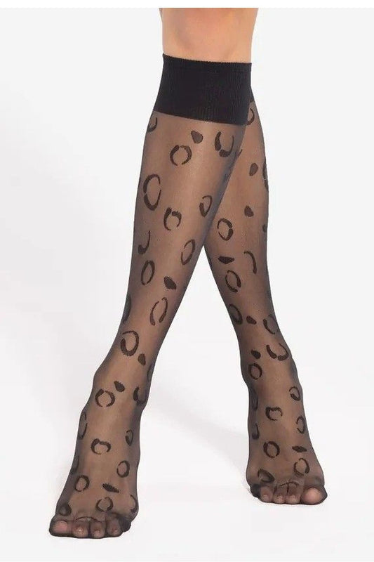   Podkolanówki Model Trendy Line 15 20 Den Black - Gatta 