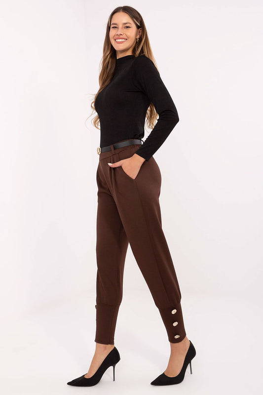  Spodnie Dresowe Model IT-SP-21679.03 Dark Brown - Factory Price 