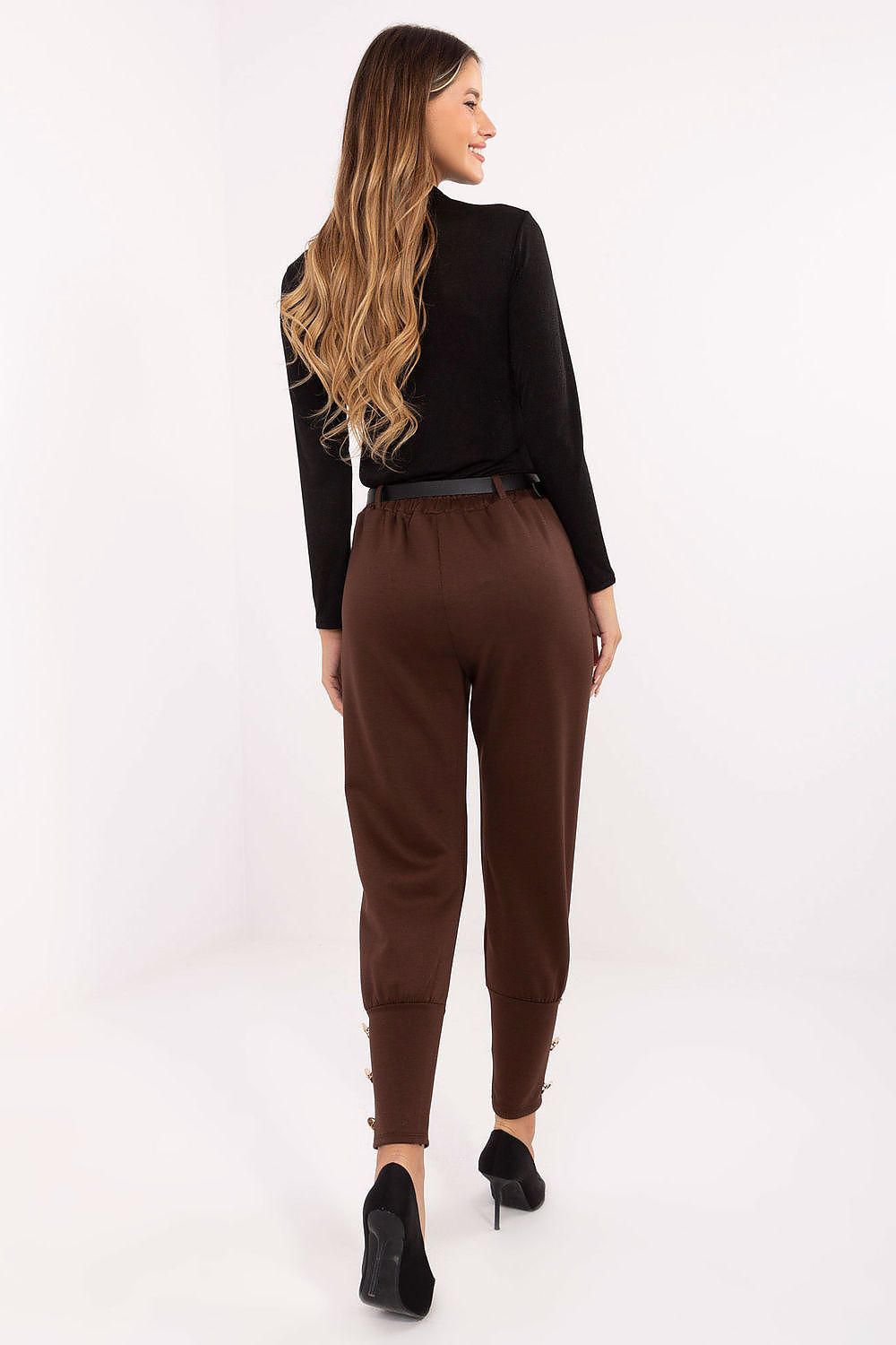  Spodnie Dresowe Model IT-SP-21679.03 Dark Brown - Factory Price 