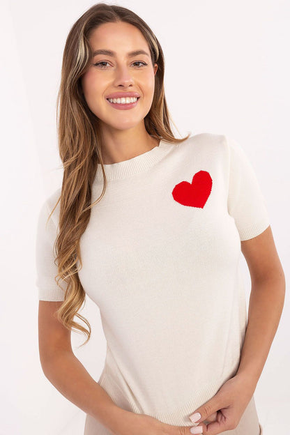   Sweter Damski Model IT-SW-93007.26 Light Beige - Factory Price 