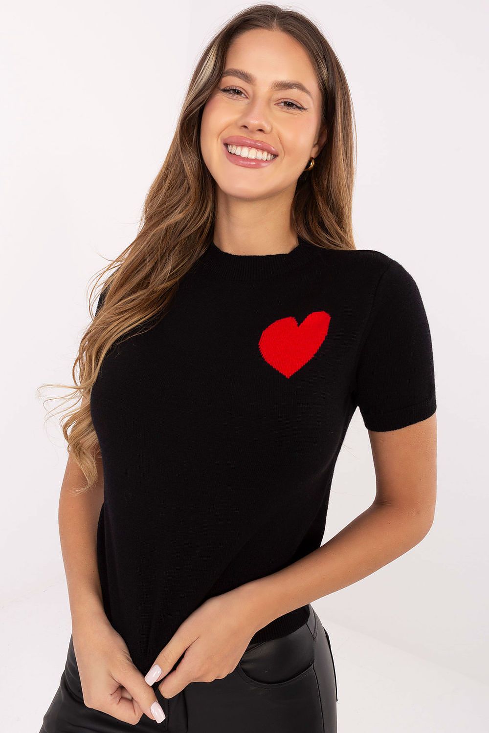   Sweter Damski Model IT-SW-93007.26 Black - Factory Price 