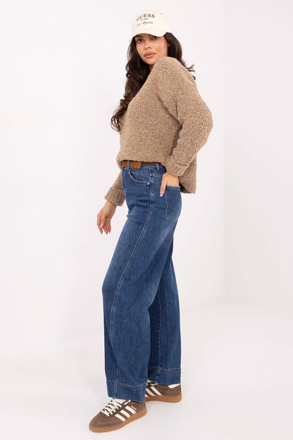  Spodnie Jeansy Damskie Model VM-SP-BS1013-3B.19P Dark Blue - Factory Price 