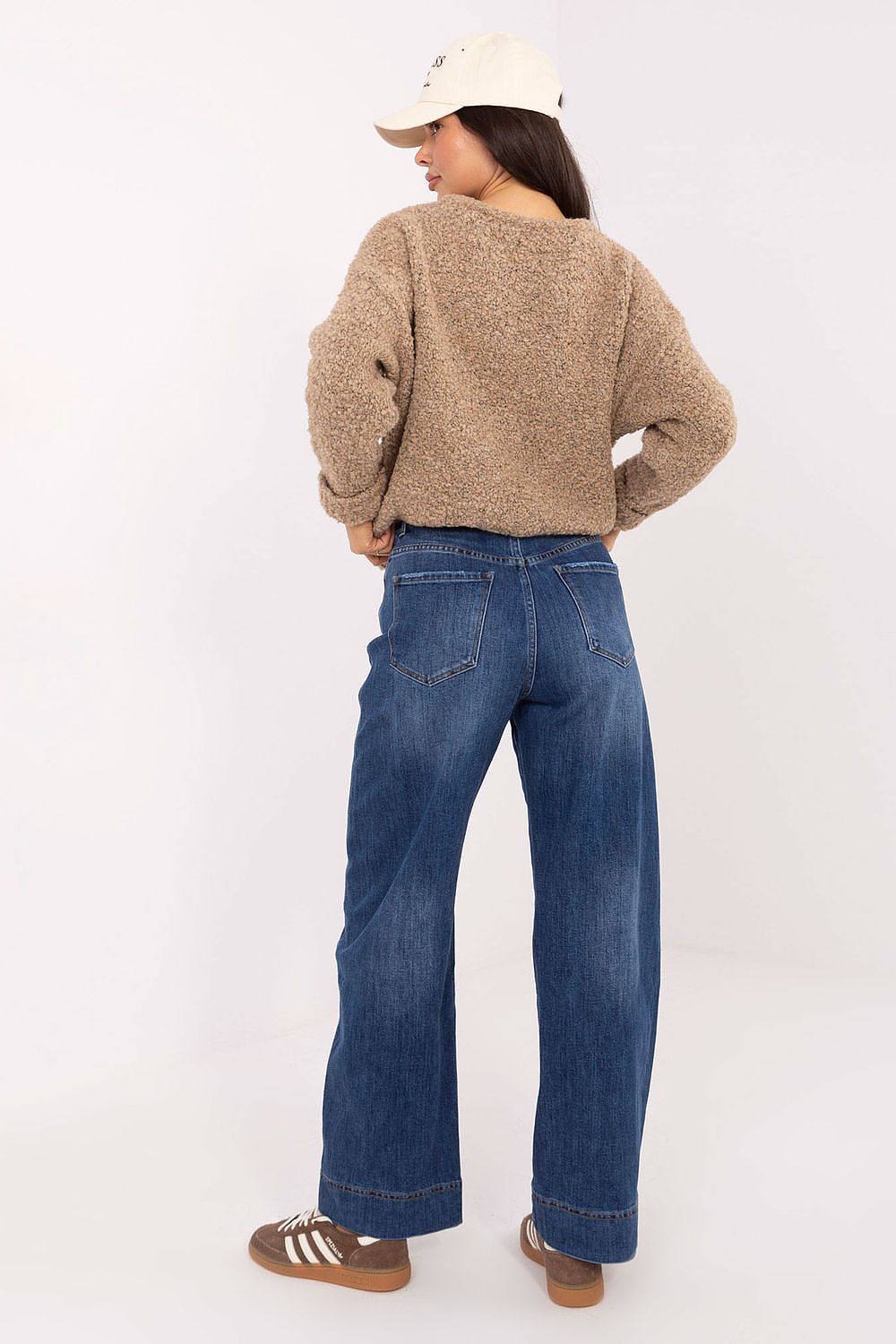  Spodnie Jeansy Damskie Model VM-SP-BS1013-3B.19P Dark Blue - Factory Price 