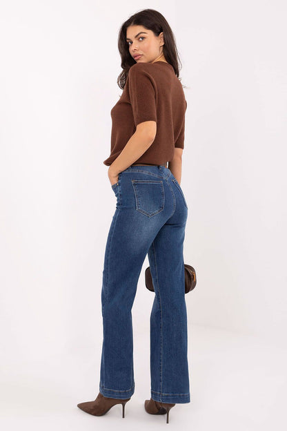  Spodnie Jeansy Damskie Model VM-SP-SK600-3B.15P Dark Blue - Factory Price 