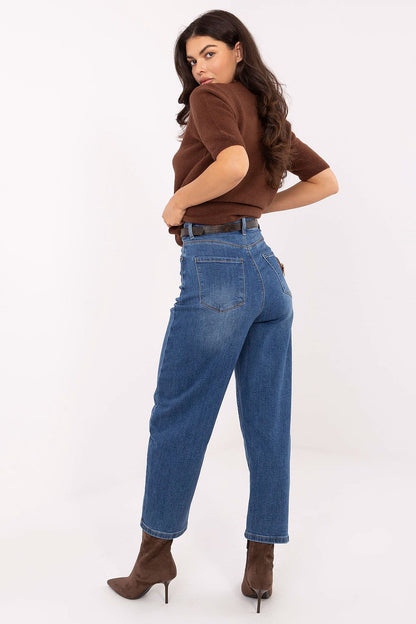  Spodnie Jeansy Damskie Model VM-SP-BG1152-4.23P Dark Blue - Factory Price 